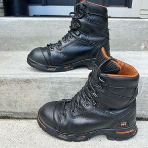 Timberland PRO 8” Endurance Steel Toe Waterproof Workwear Boots anti slip